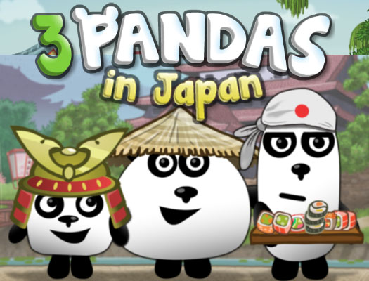 3 Pandas In Japan HTML5