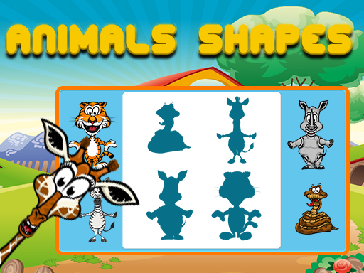 Animals Shapes for kids Education