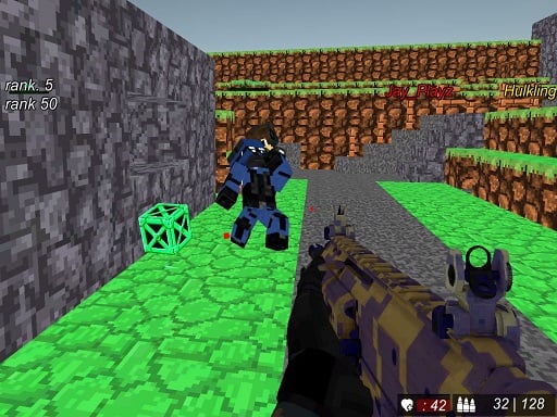 Blocky combat Wars Advanced SWAT