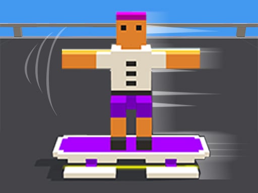 Blocky Skater Rush