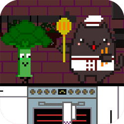 Cat Chef and Broccoli