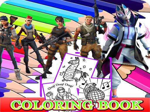 Coloring Book for Fortnite