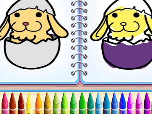 Coloring Bunny Book