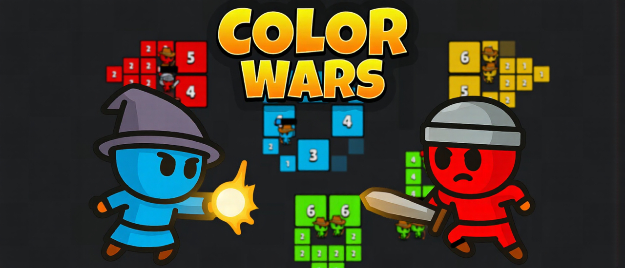 ColorWars.io - Conquest Game
