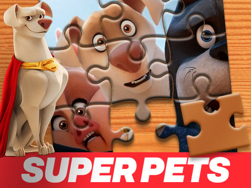DC League of Super Pets Jigsaw Puzzle