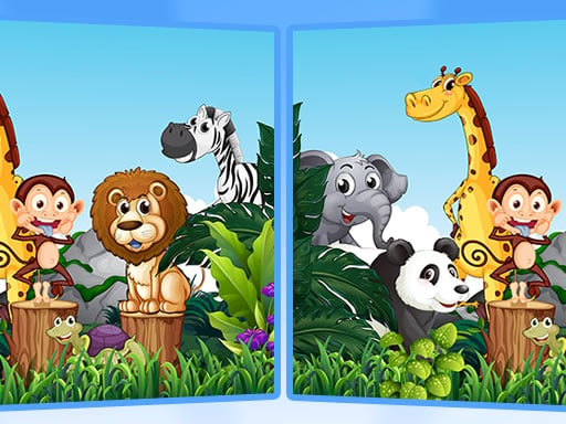 Find Seven Differences - Animals