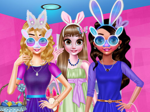 Funny Easter Girls