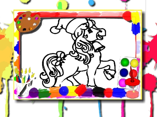 Horse Coloring Book