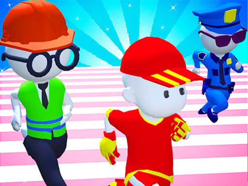 Knockout Fall Guys 3D Run - Royale Race