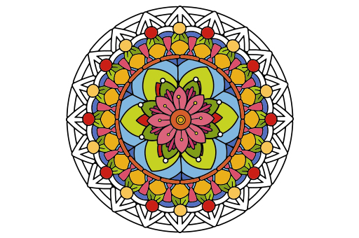 Mandala Coloring Book