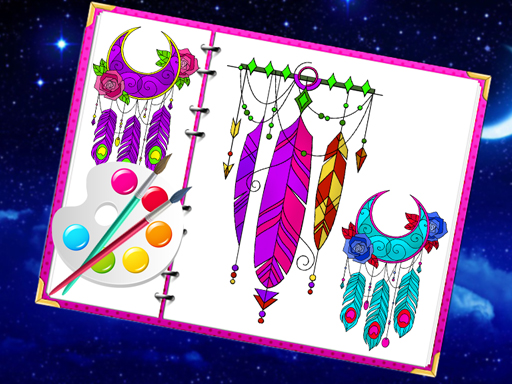 Miraculous Dream Catcher Coloring Book