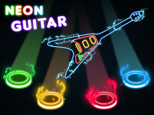 Neon Guitar