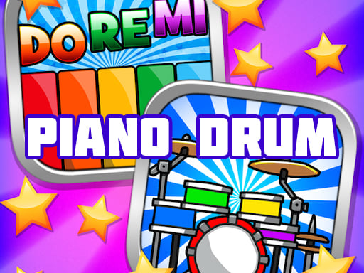 Piano And Drum For Kids
