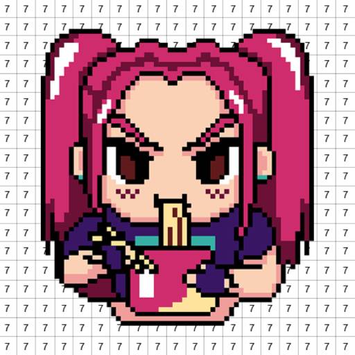 Pixel Number - DIY Coloring