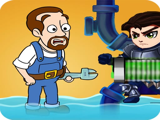 Plumber Water Pipes Hero Pipe Rescue: Water Puzzle