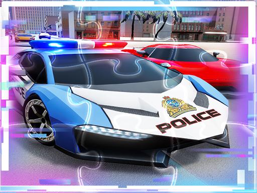 Police Cars Jigsaw Puzzle Slide