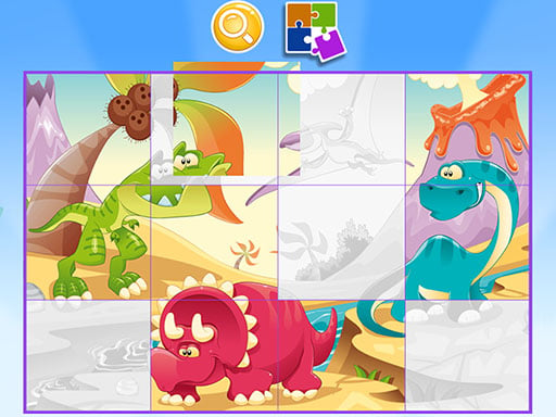 Puzzle Game Cartoon