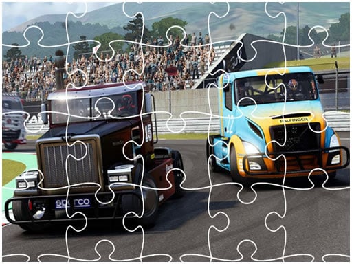 Racing Trucks Jigsaw