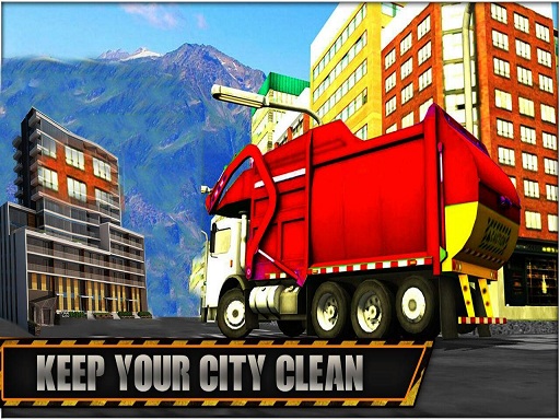 Road Garbage Dump Truck Cleaner 