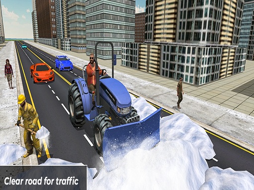 Russia Extreeme Grand Snow Clean Road Simulator 19