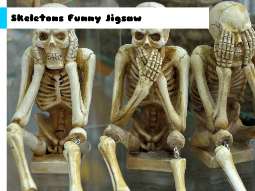 Skeletons Funny Jigsaw