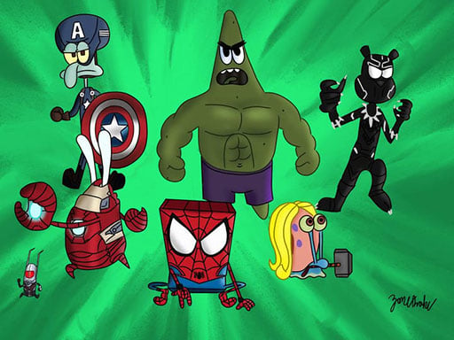 Spongebob Superhero