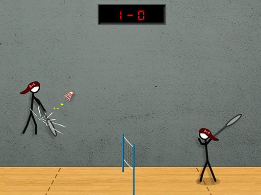 Stick Figure Badminton 2