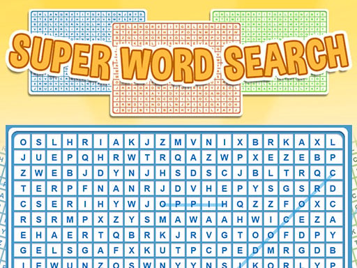 Super Word Search Game