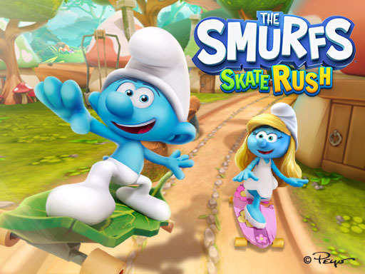 The Smurfs Skate Rush