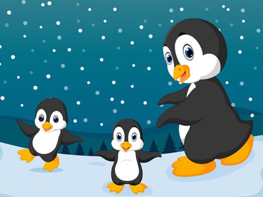 Winter Pinguins Memory