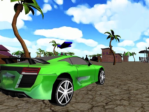 Xtreme Beach Car Racing